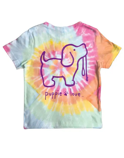 Tie Dye #2 Pup, Youth Ss 1