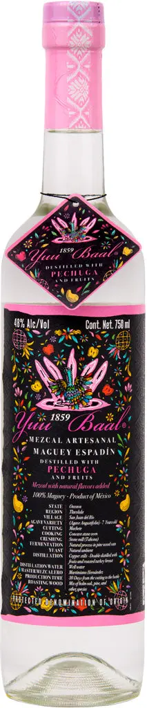 Yuu Baal Mezcal Pechuga Espadin 750Ml 1