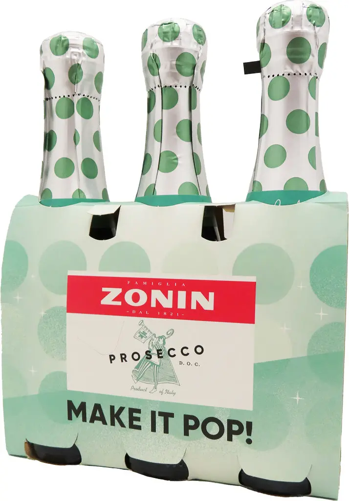Zonin Prosecco 187Ml 3Pk 1