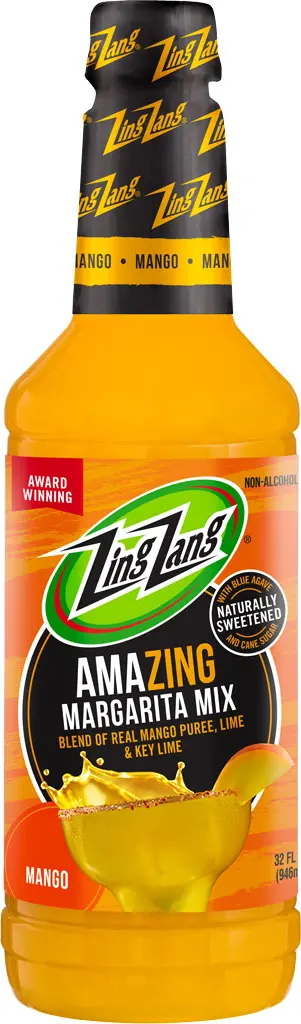 Zing Zang Mango Margarita Mix 32Oz 1