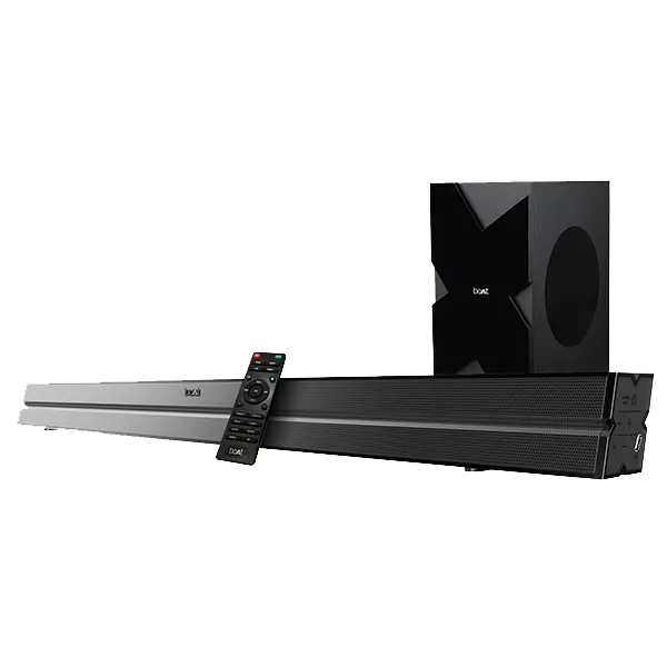 Boat Aavante Bar 1580 | 120W Wired Soundbar With Subwoofer, 2.1 Channel Surround Sound , Bluetooth 1