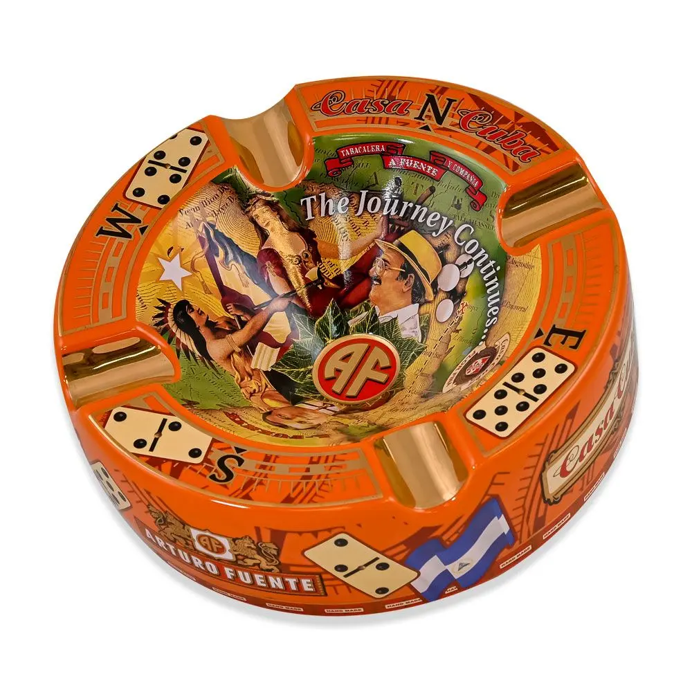 Arturo Fuente Casa Cuba Orange Ashtray 1