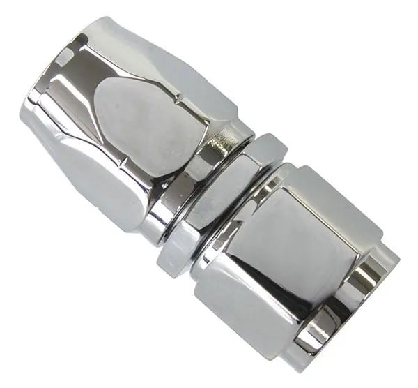 880 Elite Series -8An Full-Flow Swivel Hose End – Straight Cut (Af881-08) 1