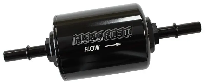 Billet Oem-Style Fuel Filter – Sleek Black Anodized Housing With High-Flow Element 1