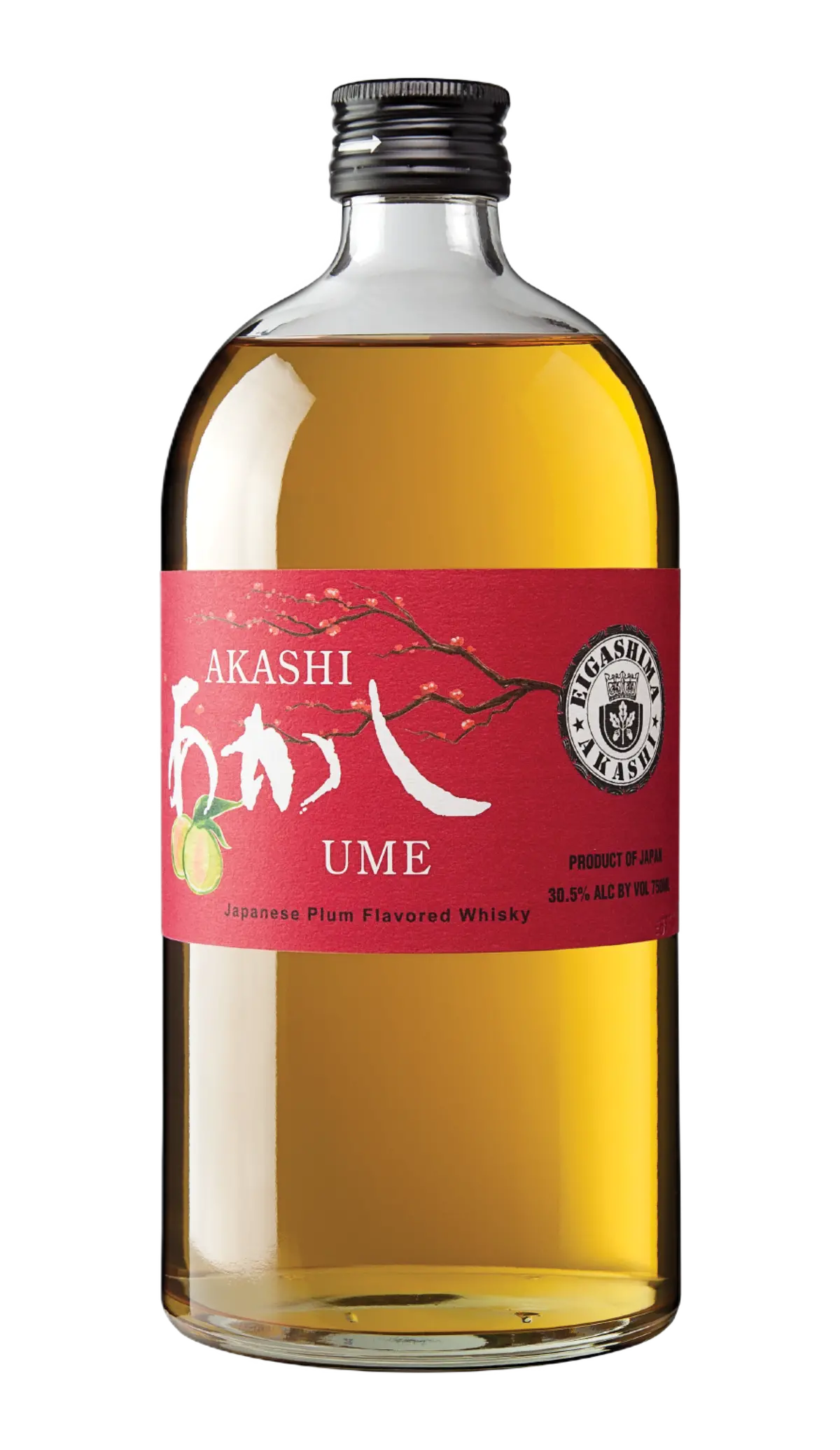 Akashi White Oak Plum Infused Blended Whiskey 750Ml 1