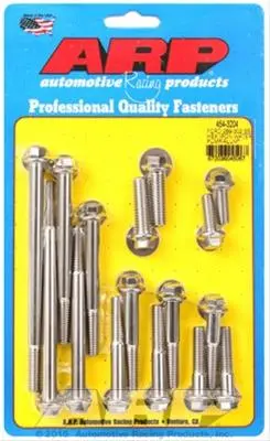 Arp High-Strength Timing Cover Bolt Kit – Stainless Steel (454-3204) 1