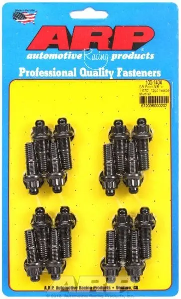 Black Oxide 12-Point Exhaust Header Stud Kit – Ar100-1404 1