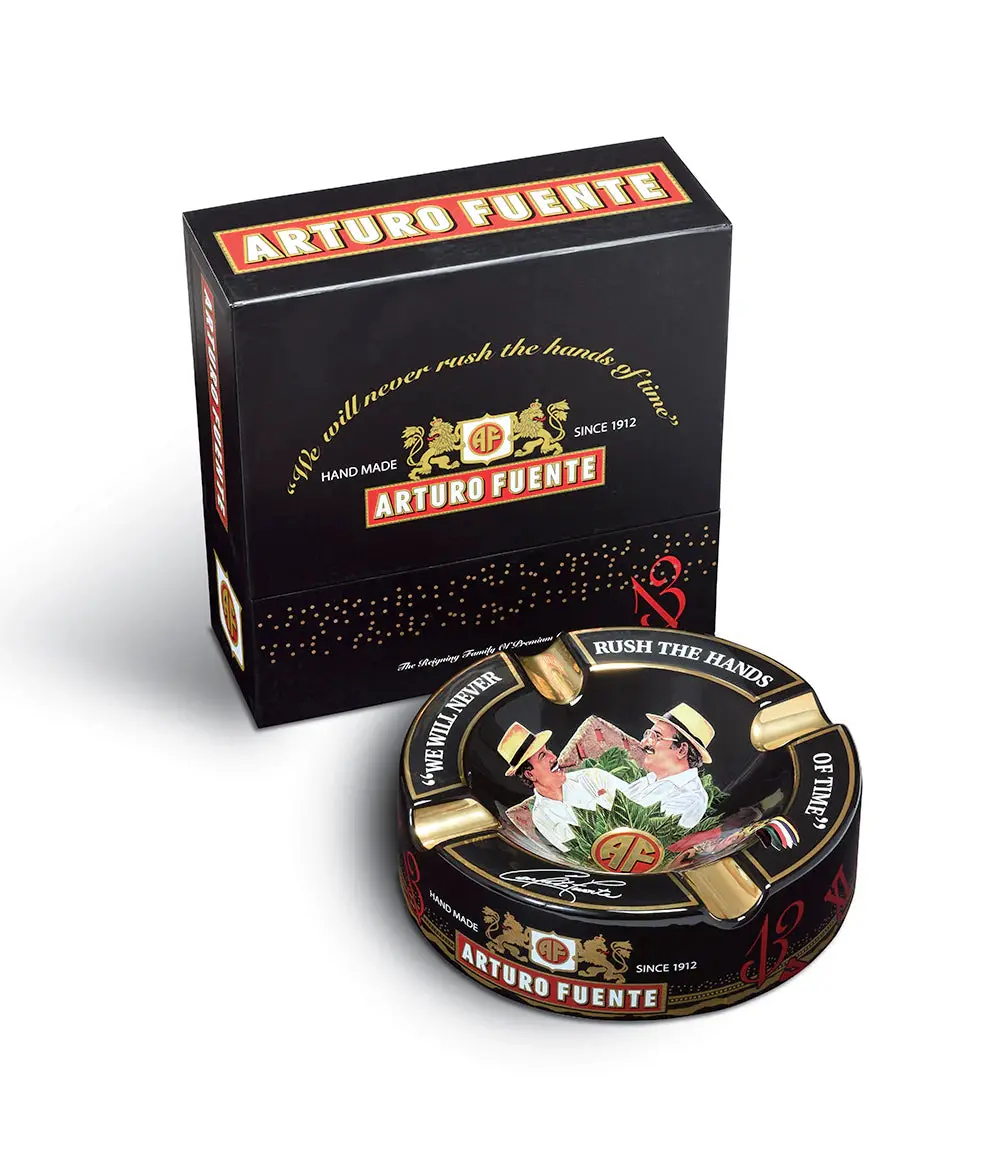 Arturo Fuente Hands Of Time Black Ashtray 1