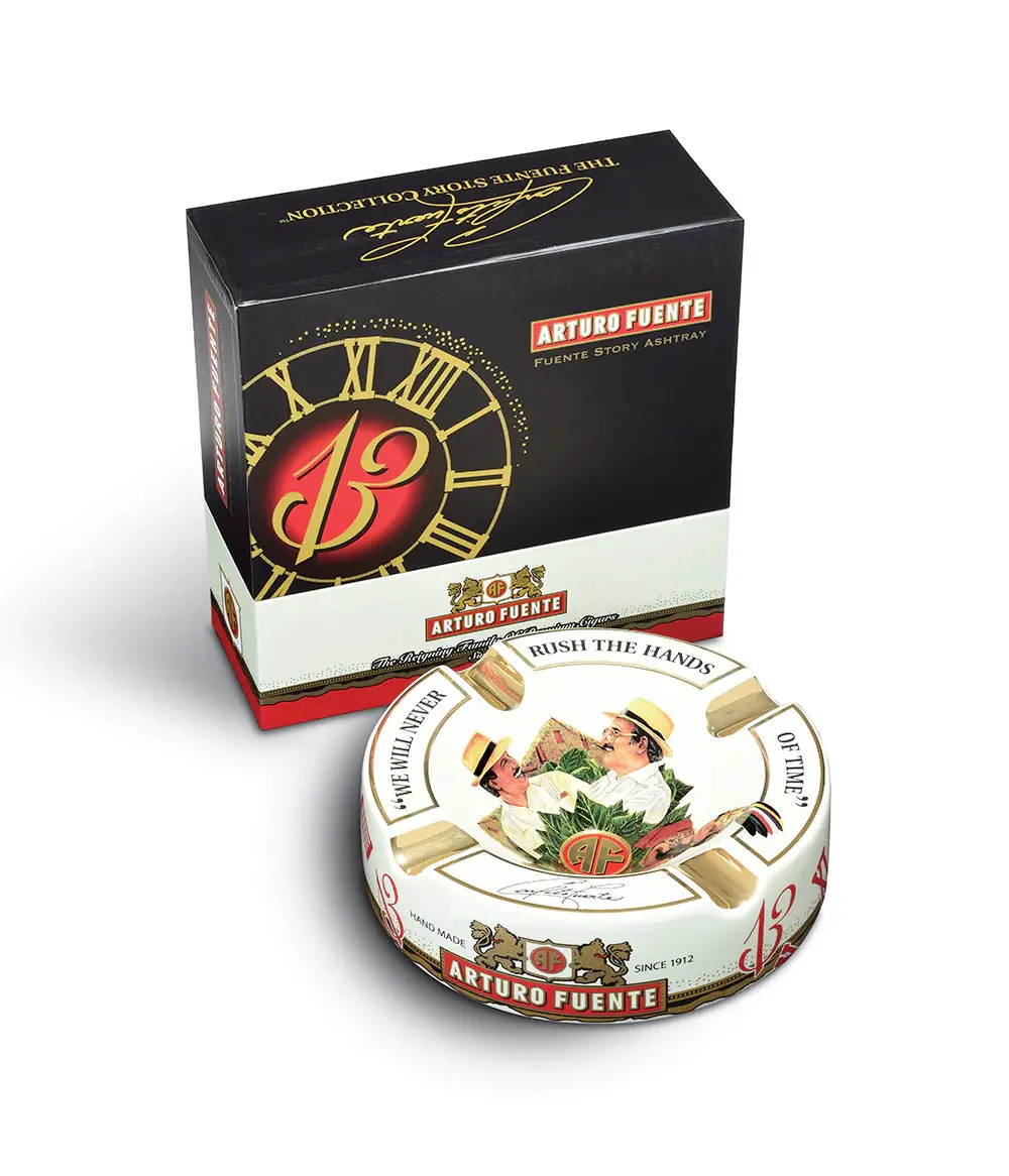 Arturo Fuente Hands Of Time Cream Ashtray 1
