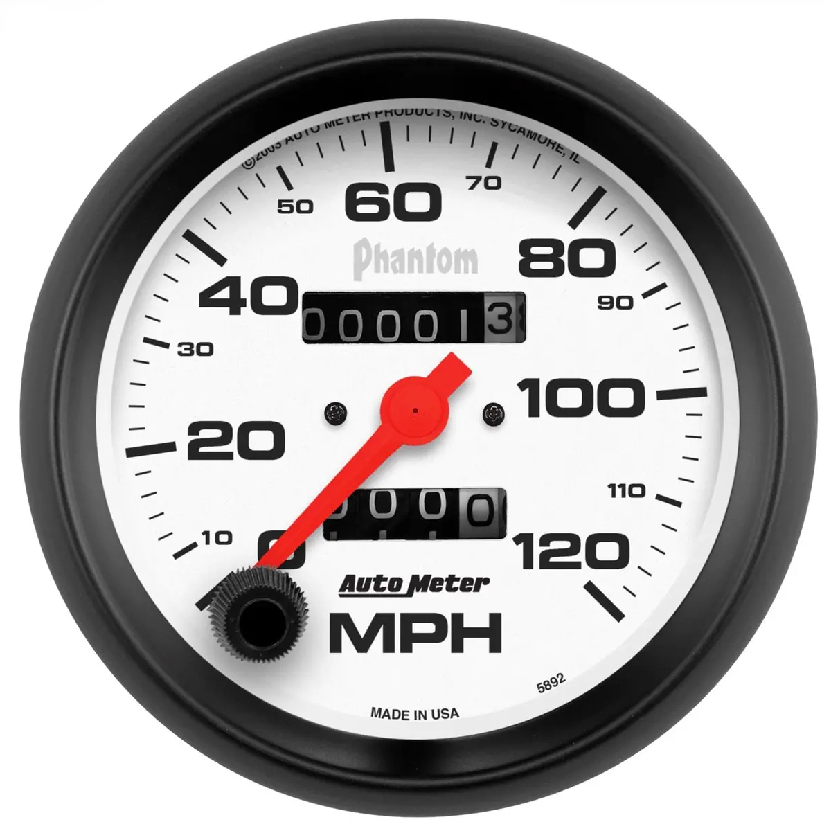 Autometer 5892 Phantom Series Digital Speedometer 1