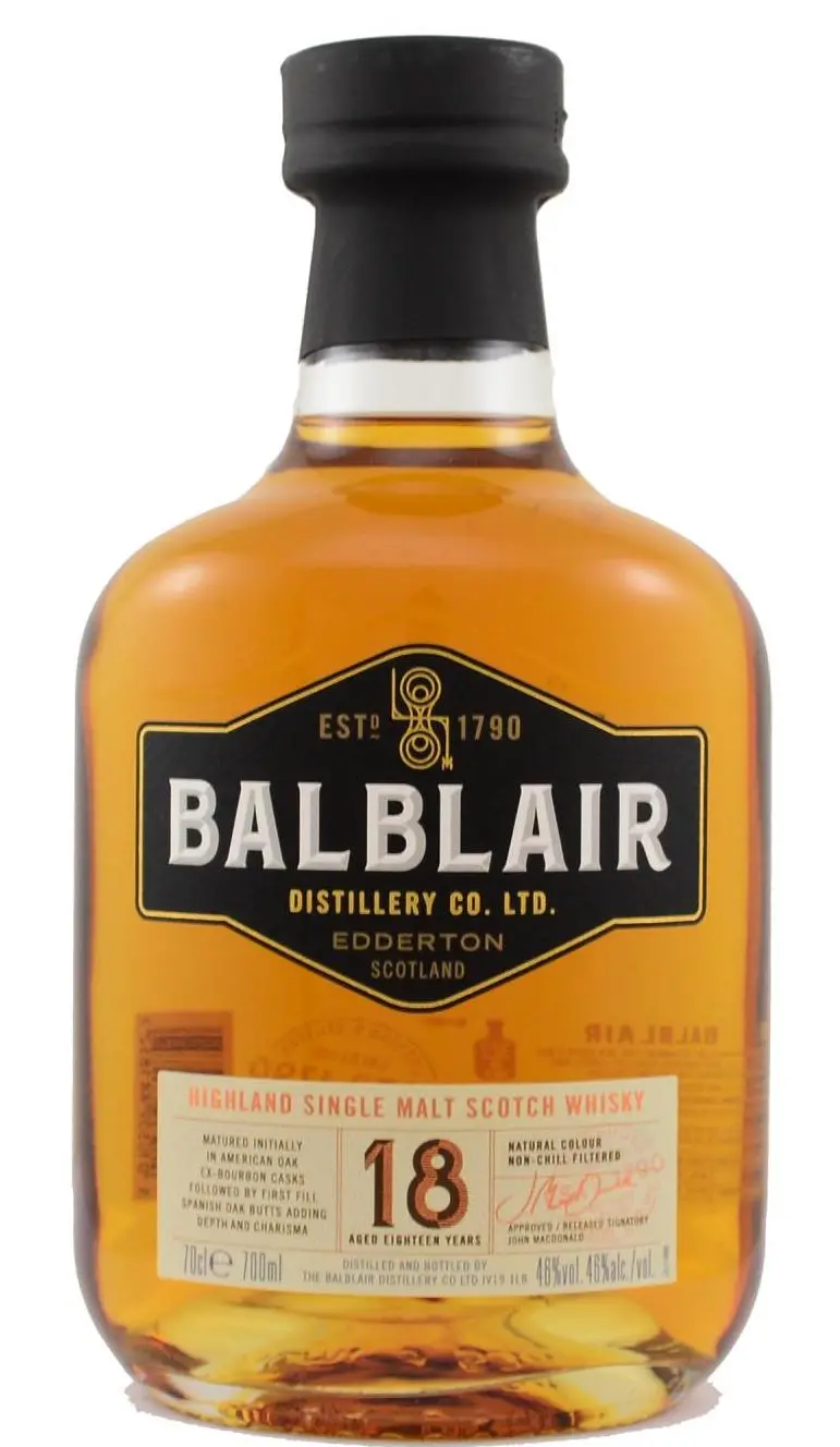 Balblair Single Malt Whisky 18 Year Old 750Ml 1