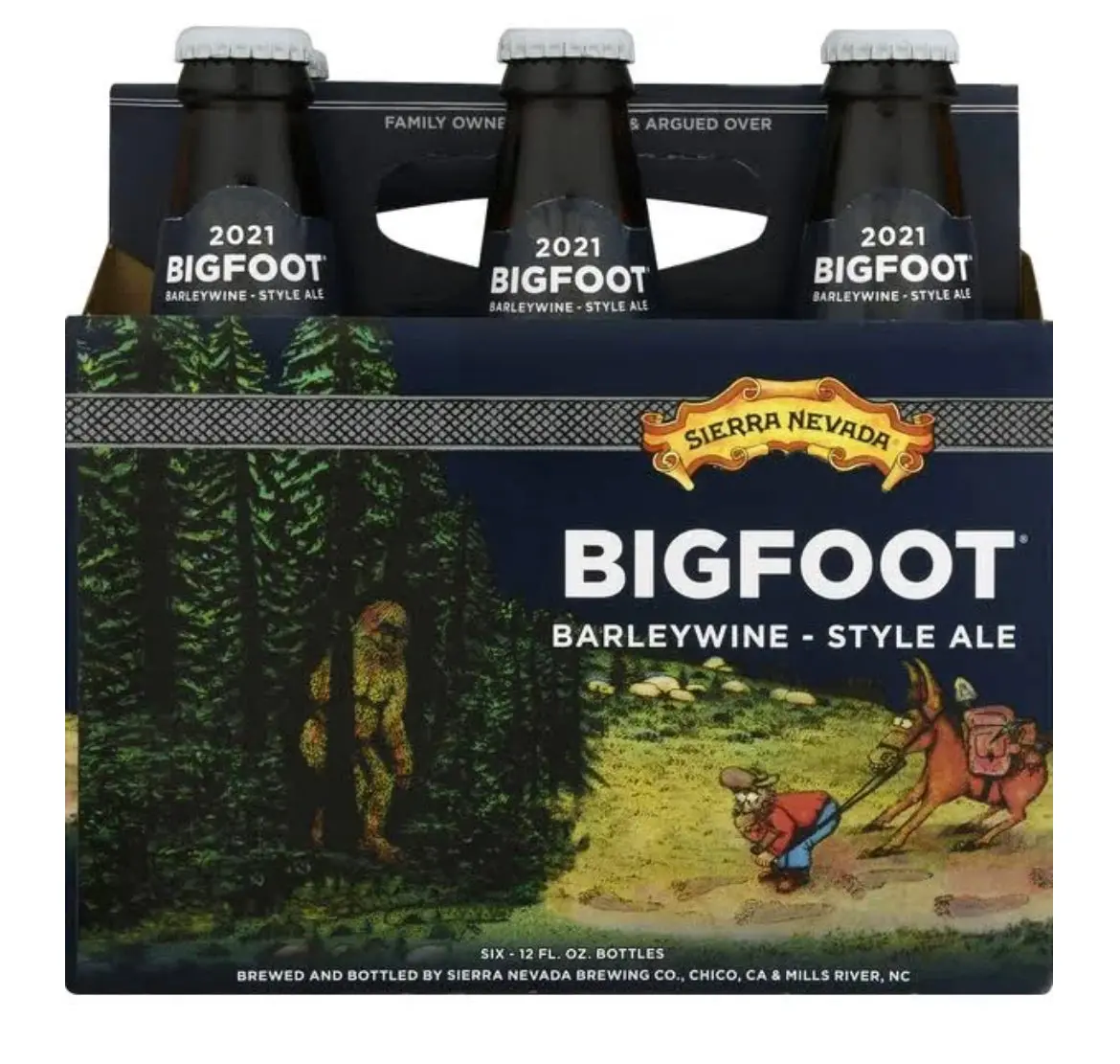 Sierra Nevada Bigfoot Barleywine-Style Ale 6Pk Btls 1