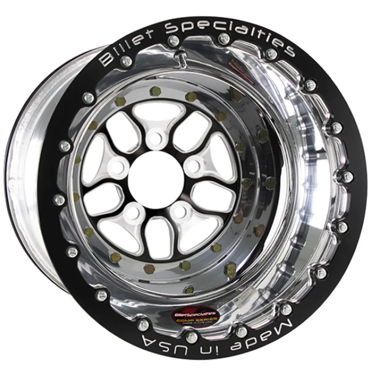 Billet Specialties C-Series Wheel – Cnc-Machined Aluminum, Classic Five-Spoke Design 1
