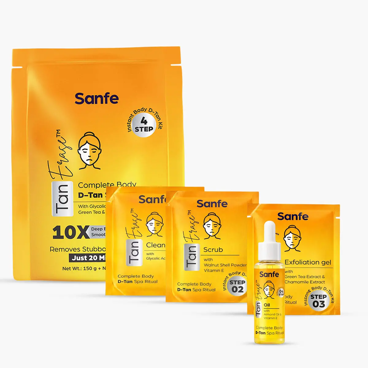 Tan Erase Instant Body D-Tan Kit 1