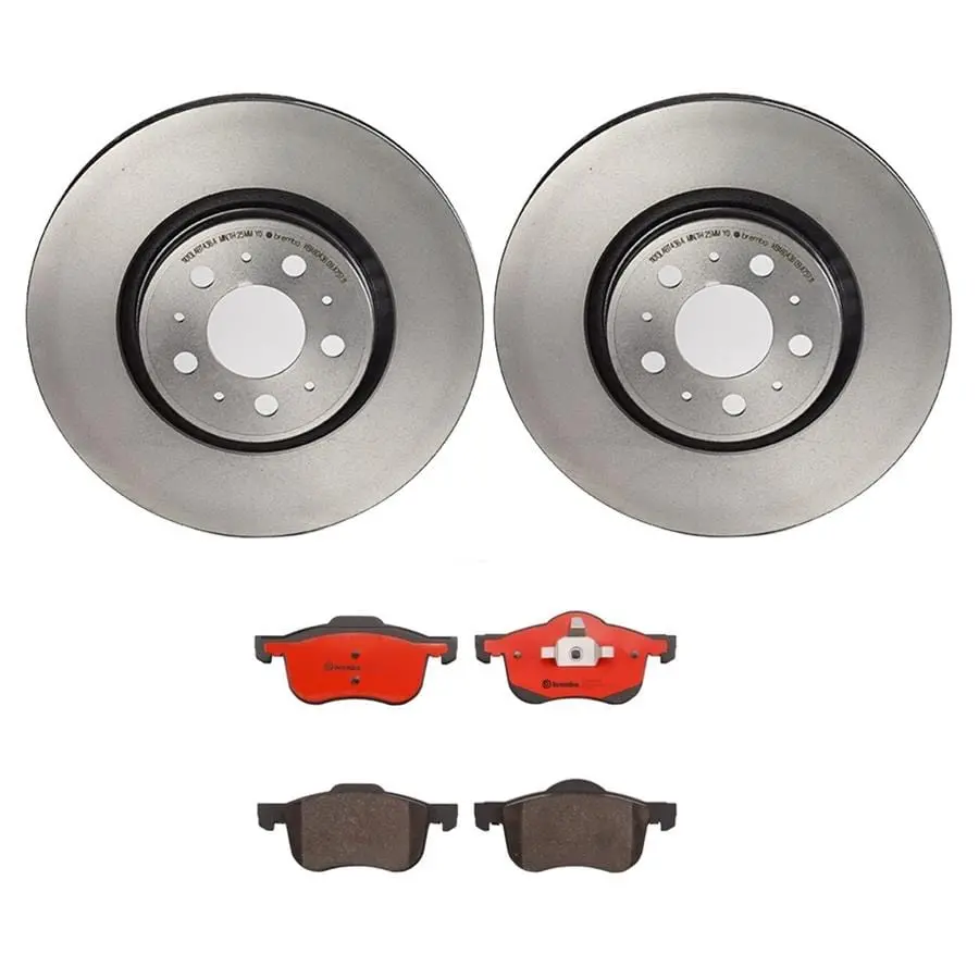 Brembo Kt00791 Brake Pad And Rotor Kit For Enhanced Stopping Power 1