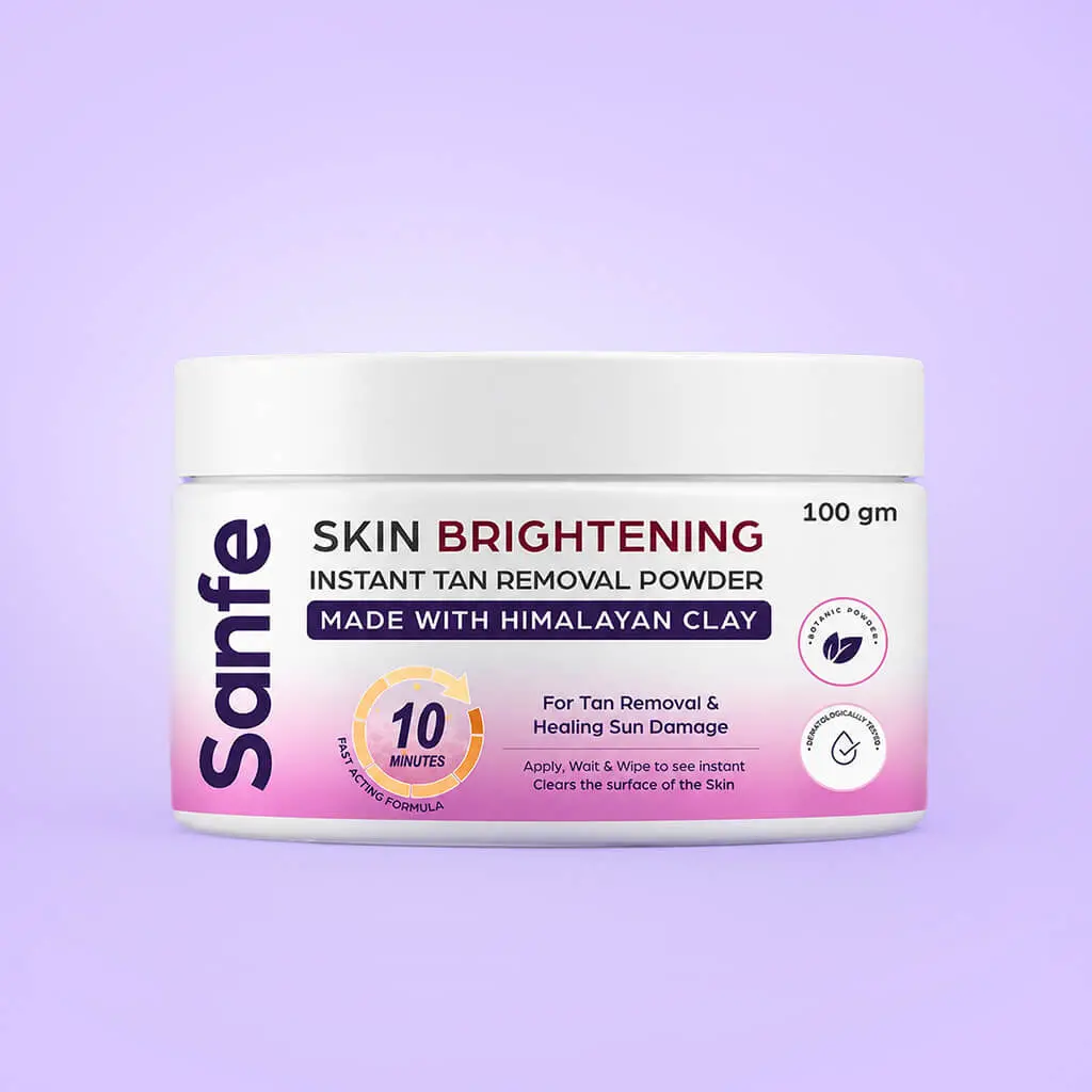 Sanfe Skin Brightening Instant Tan Removal Powder 1