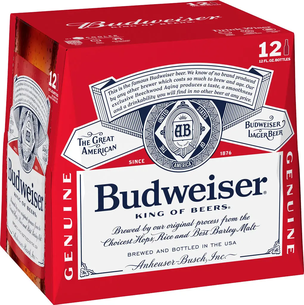 Budweiser 12Pk Bottles 1