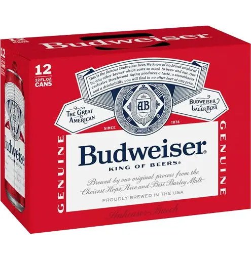 Budweiser 12Pk Cans 1