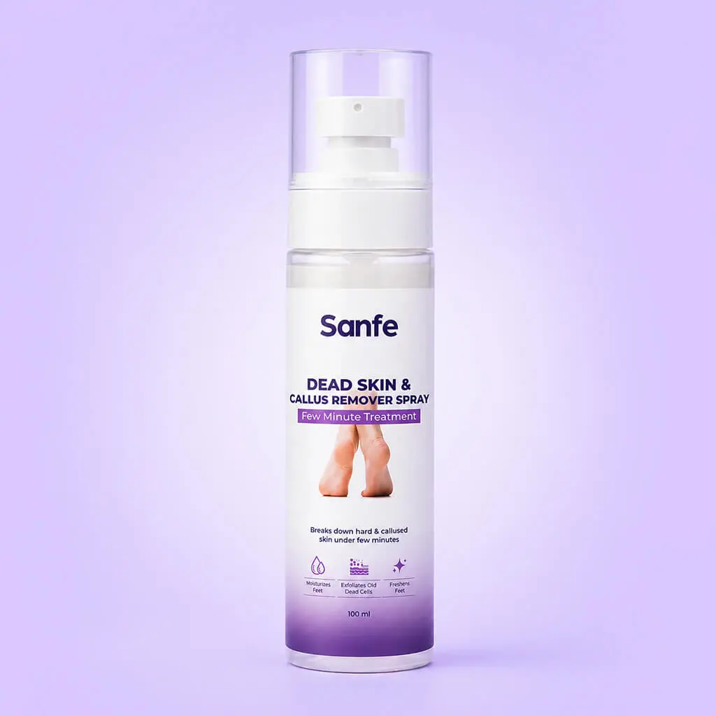 Sanfe Dead Skin & Callus Remover Spray - 100Ml 1