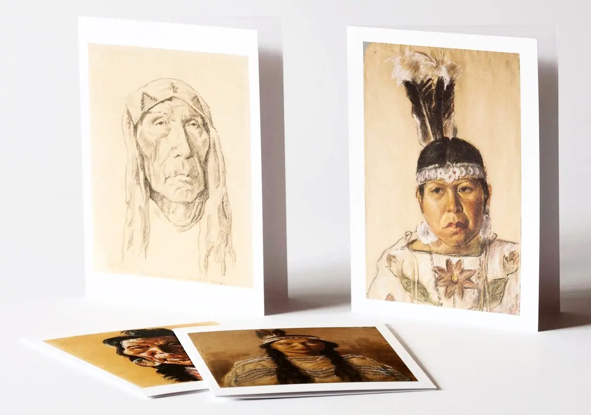 Notecard Set With Nespelem Images 1