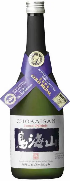Chokaisan Junmai Daiginjo 720Ml 1