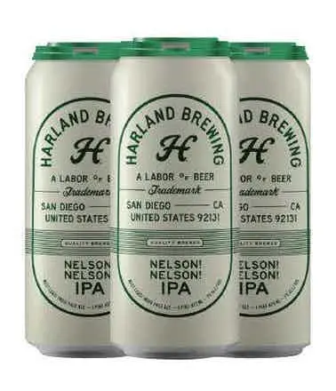 Harland Brewing Nelson! Nelson! Ipa 16Oz Can 1