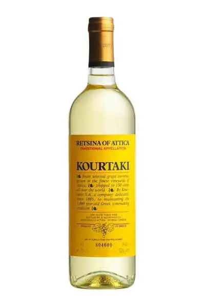 Kourtaki Retsina Of Attica 750Ml 1