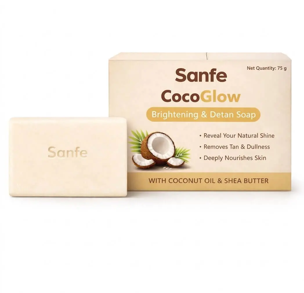Sanfe Cocoglow Brightening & Detan Soap 1