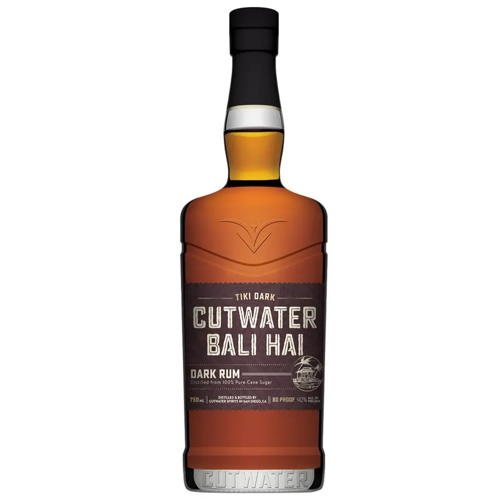 Cutwater Spirits Bali Hai Tiki Dark Rum 750Ml 1