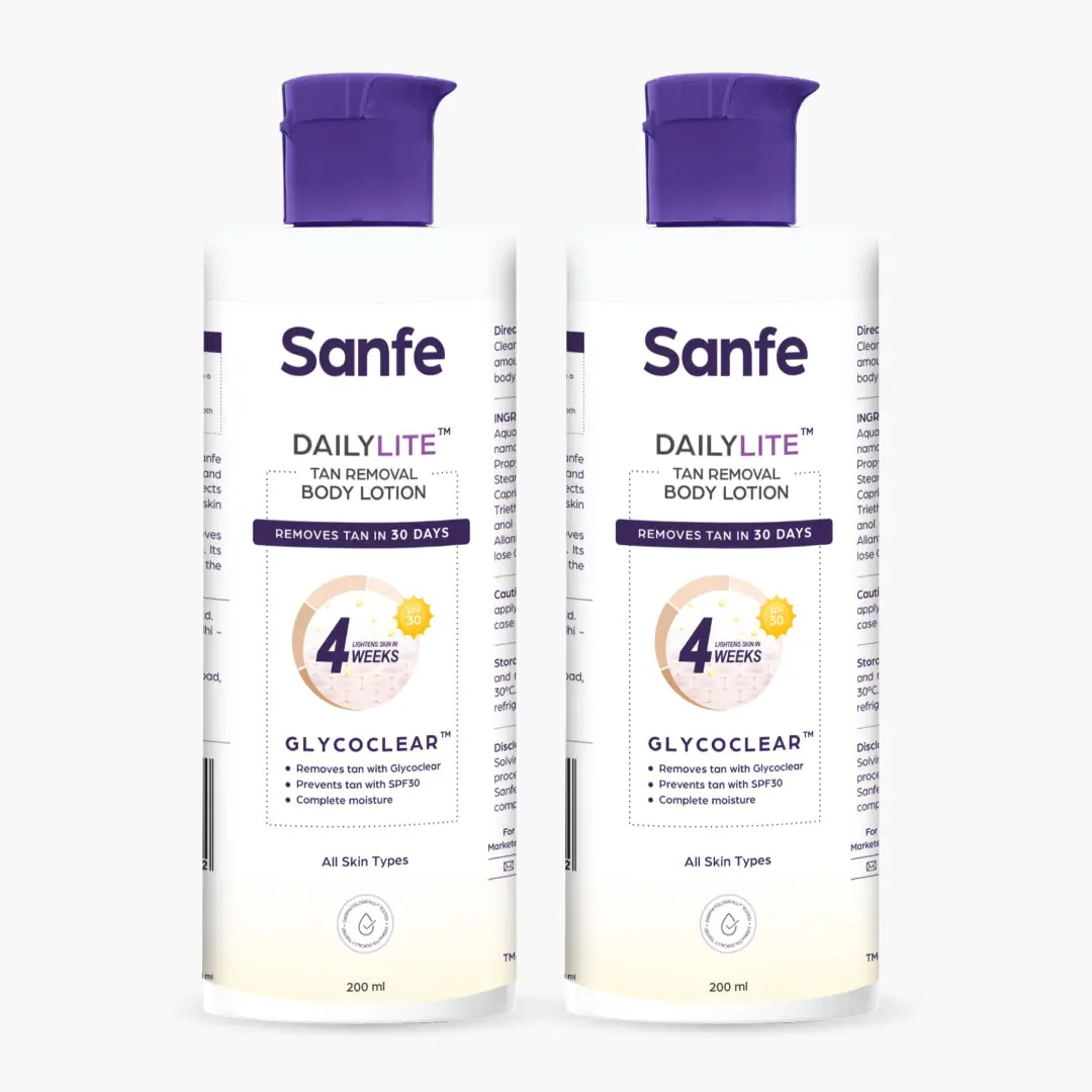 Dailylite Tan Removal Body Lotion - Pack Of 2 1
