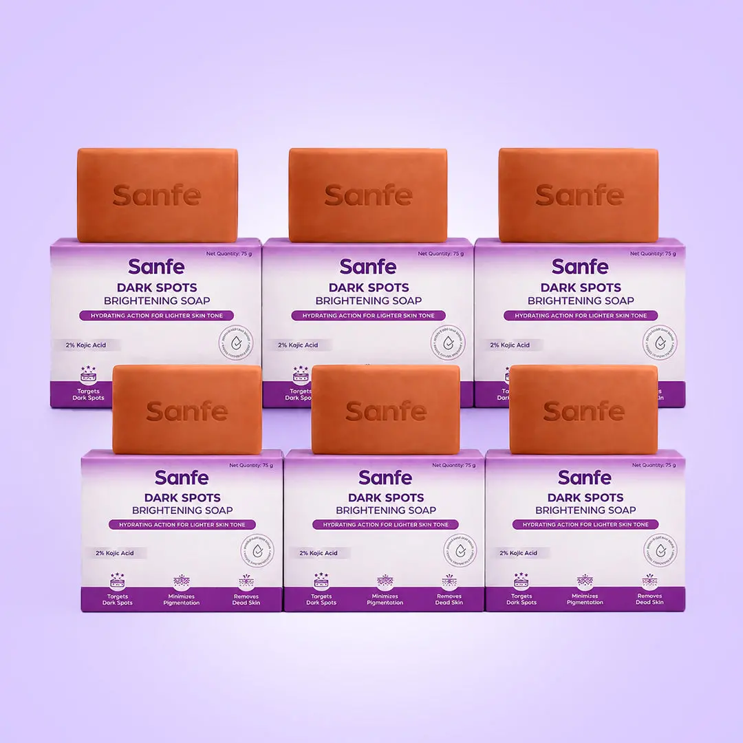 Sanfe Dark Spots Brightening Soap 75G (Pack Of 6) 1