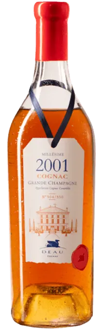 Deau Cognac Millesime 2001 750Ml 1
