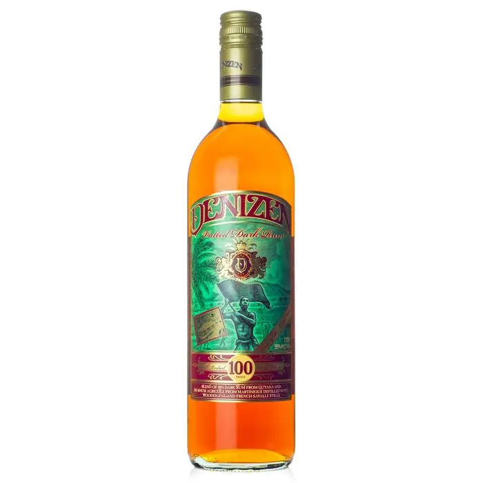 Denizen Vatted Dark Rum 100 Proof 750Ml 1