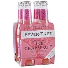 Fever-Tree Sparkling Pink Grapefruit 4Pk Btls 1