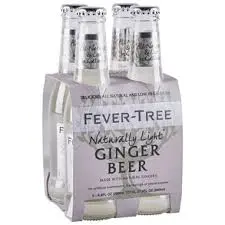 Fever-Tree Light Ginger Beer 4Pk Btls 1