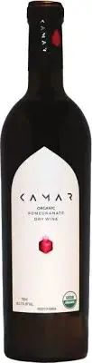 Kamar Organic Pomegranate Semi Sweet Wine 750Ml 1