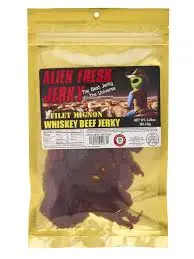 Alien Fresh Beef Jerky Honey Chipotle 3.25Oz 1