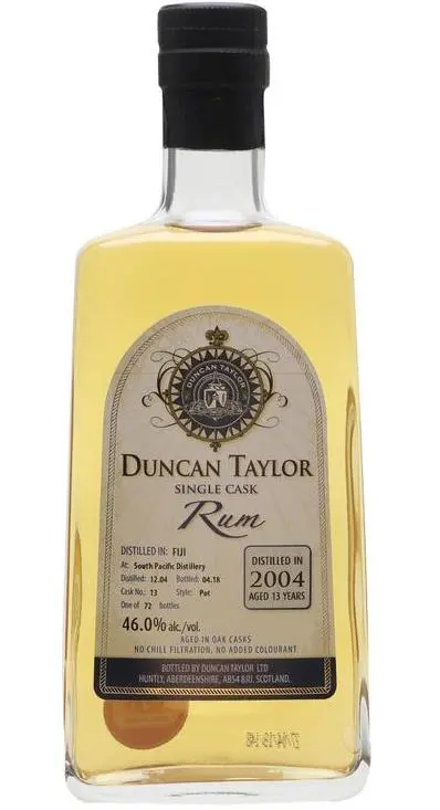 Duncan Taylor Fiji Rum 13 Year Old 2004 750Ml 1