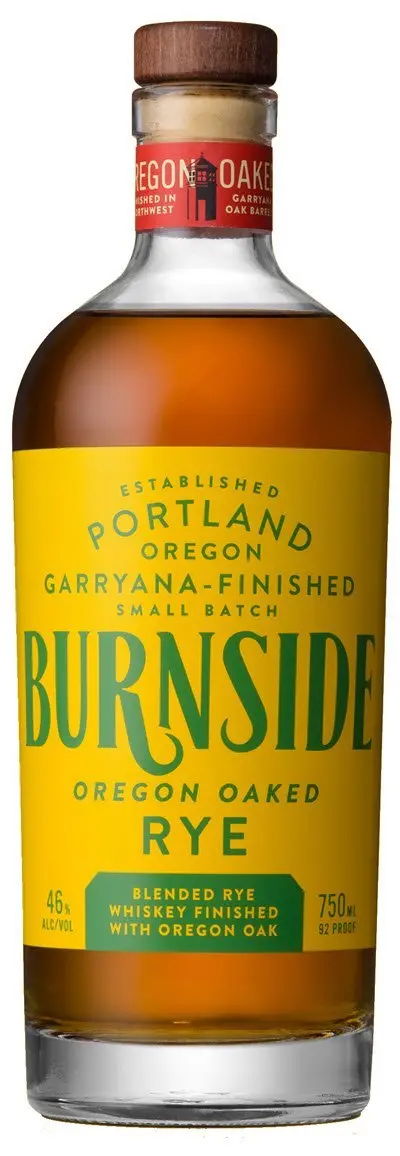 Burnside Oregon Oaked Rye 92 Proof 750Ml 1