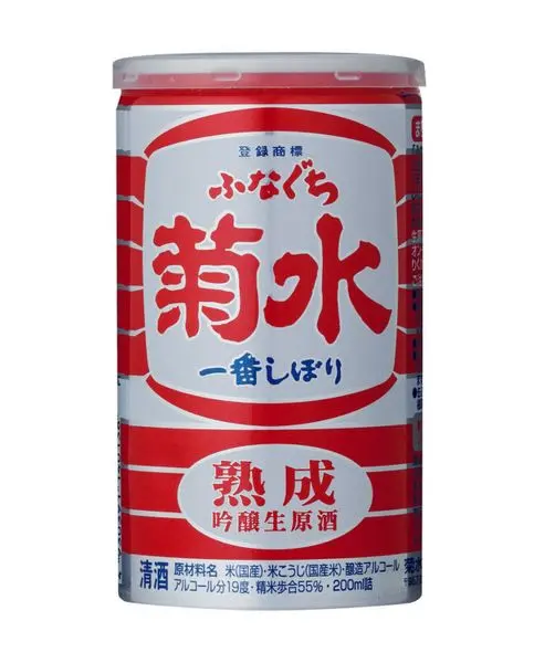 Kikusui Funaguchi Jukusei Sake 200Ml 1