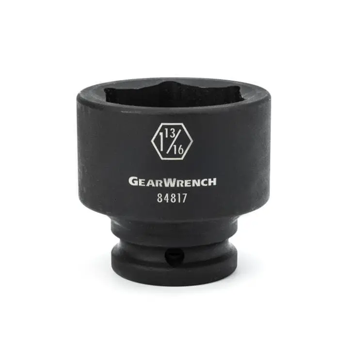 Gearwrench Impact Socket Set – Chrome-Moly Alloy, Designed For Pneumatic And High-Torque Use 1