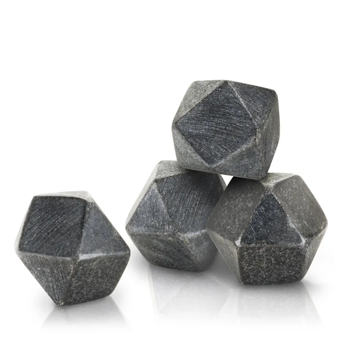 Viski Basalt Stone 4Pc 1