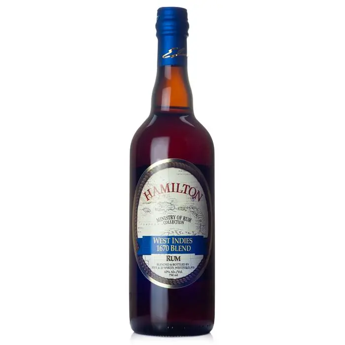 Hamilton West Indies Blend Rum 750Ml 1
