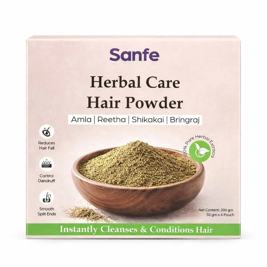 Herbal Hair Care Powders - Amla Reetha Shikakai Bhringraj - 200G 1