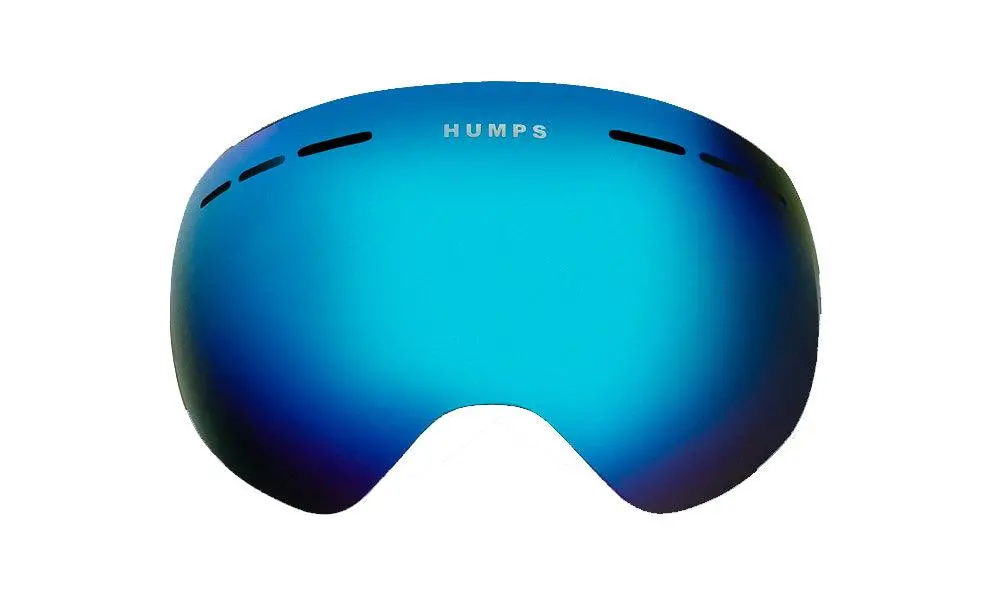 Ice Blue Mirror Lens - Rounded 1