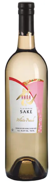 Hana Sake White Peach 750Ml 1