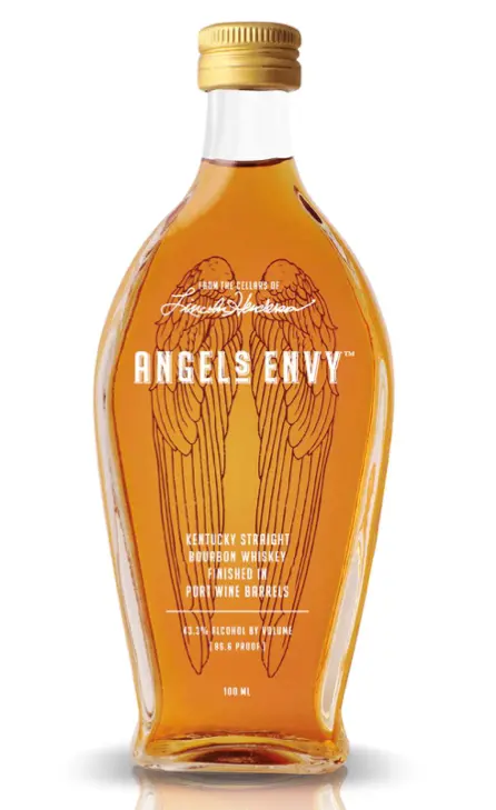 Angel's Envy Bourbon Whiskey Finished In Port Barrel 100Ml 1