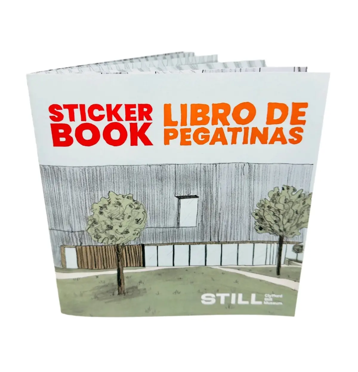 Clyfford Still Museum Sticker Book 1