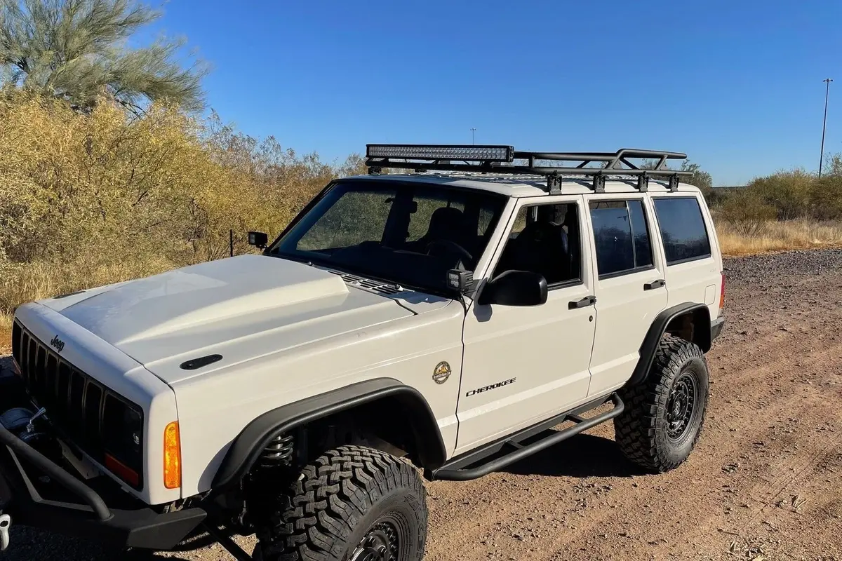 Gutter Mount Xj Jeep Cherokee Safari Roof Rack 1