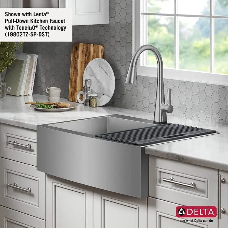 Delta Lenta 30-Inch Retrofit Kitchen Sink 1